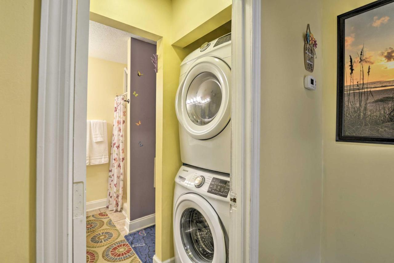 Family-Friendly Beach Condo 1 Block To Shore! Myrtle Beach Exterior foto